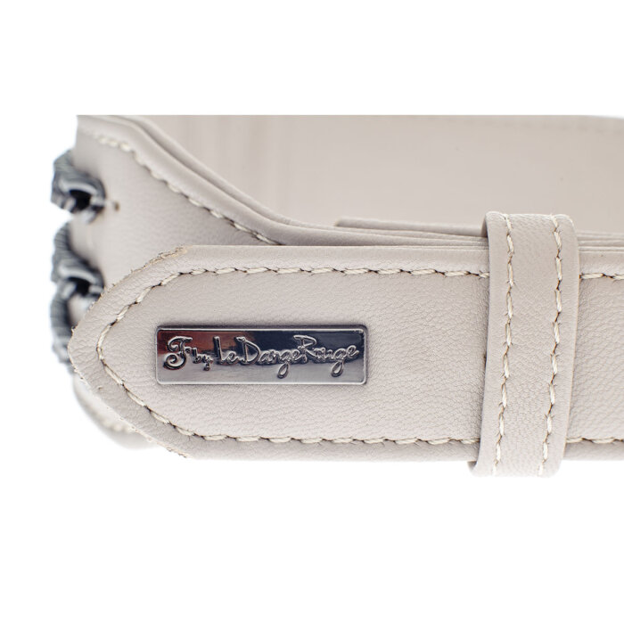 Big dog collar beige