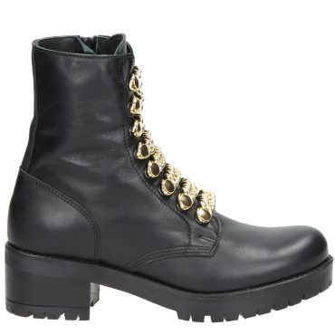 Simore black gold chain