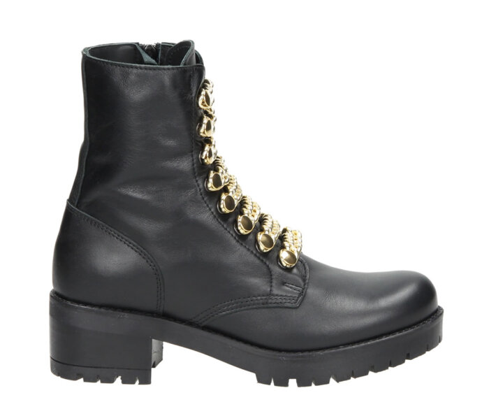 Simore black gold chain