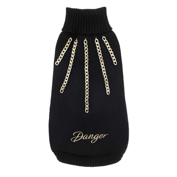 Danger sweater black