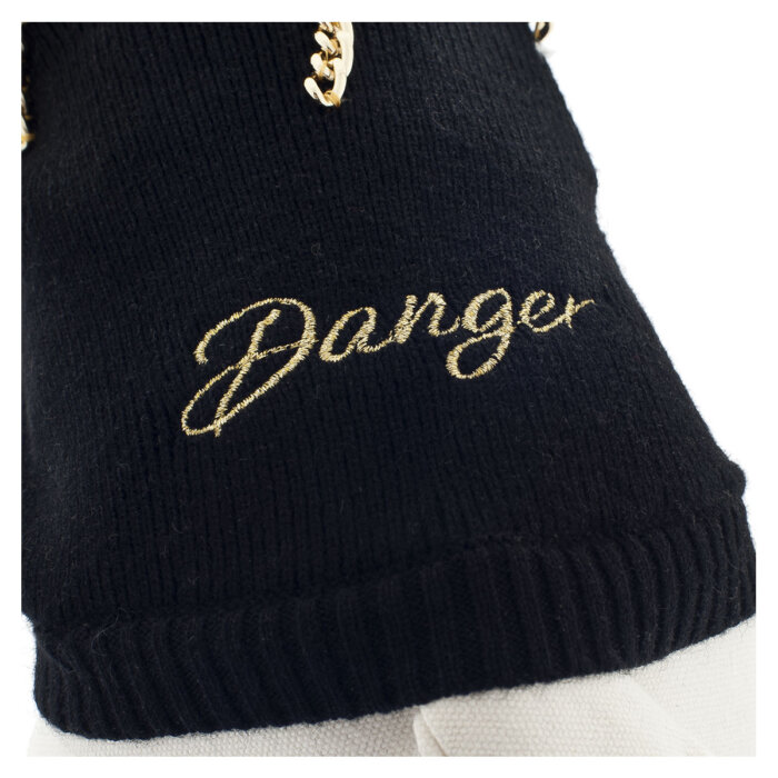 Danger sweater black