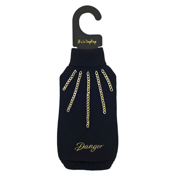 Danger sweater black