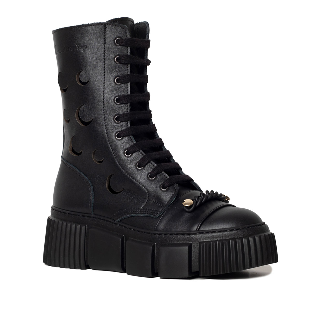 The Lunar Black Chain Boot - immagine 3