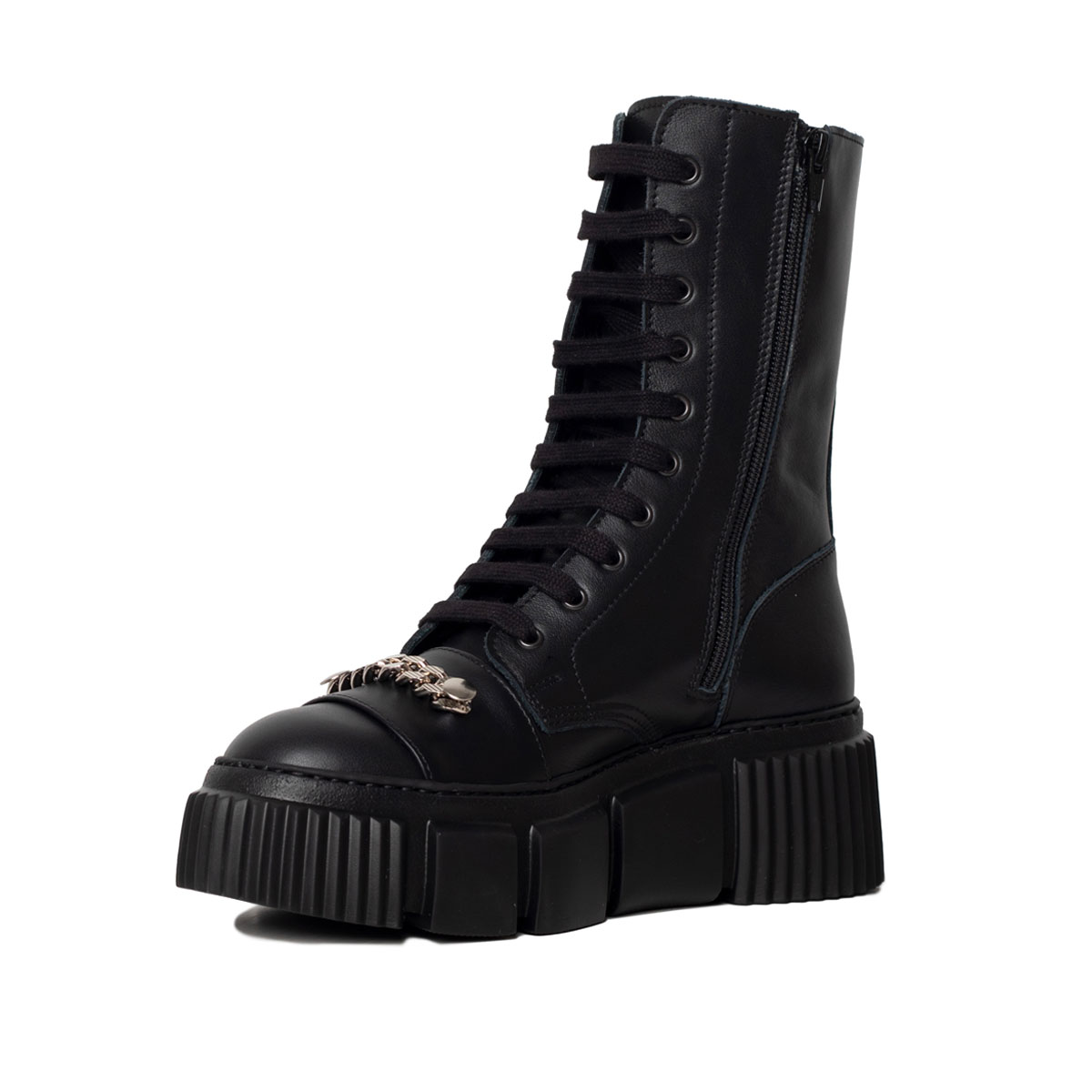 The Lunar Silver Chain Boot - Image 2