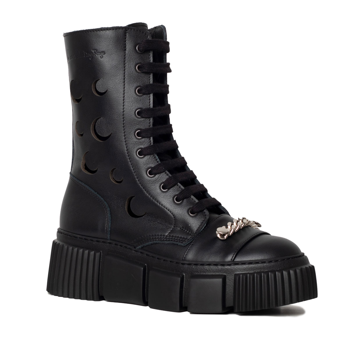 The Lunar Silver Chain Boot - Image 3