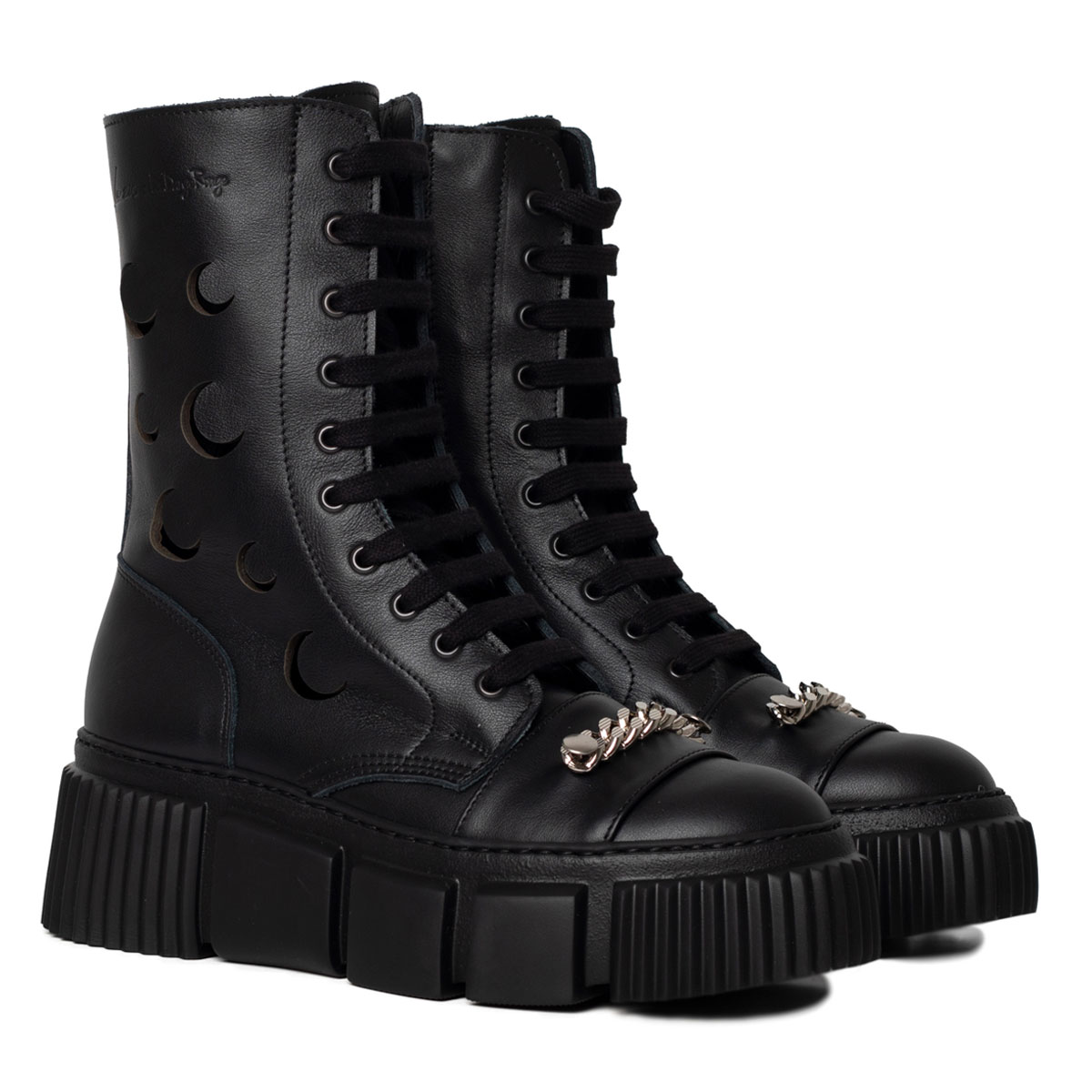 The Lunar Silver Chain Boot - Image 4