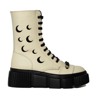 The Lunar Cream Boot