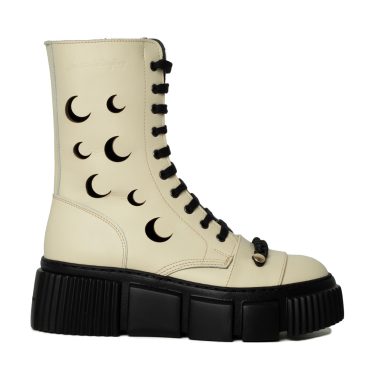 The Lunar Cream Boot